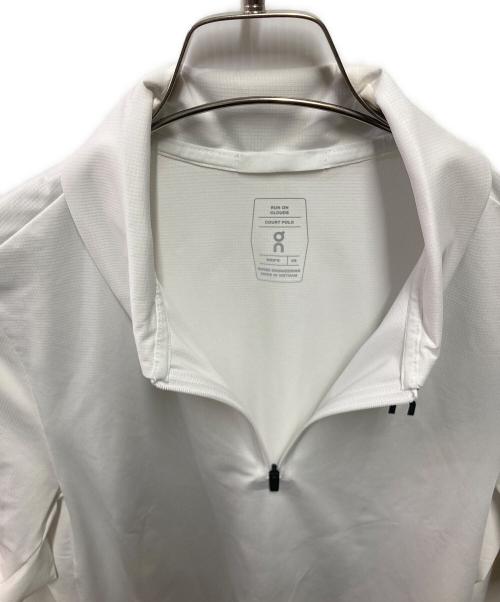 on（オン）on (オン) Court Polo ホワイト サイズ:XSの古着・服飾アイテム