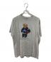 POLO RALPH LAUREN（ポロ・ラルフローレン）の古着「90's ポロベアプリントTシャツ」｜グレー