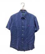 RALPH LAURENラルフローレン）の古着「リネンシャツ」｜ブルー