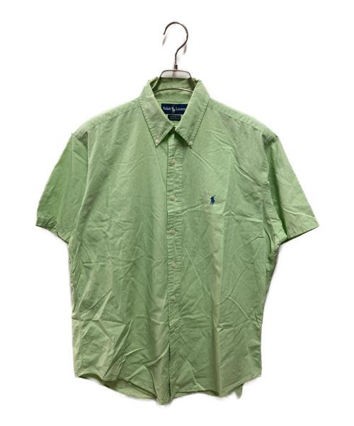 RALPH LAUREN（ラルフローレン）RALPH LAUREN (ラルフローレン) YARMOUTH シャツ グリーン サイズ:16の古着・服飾アイテム