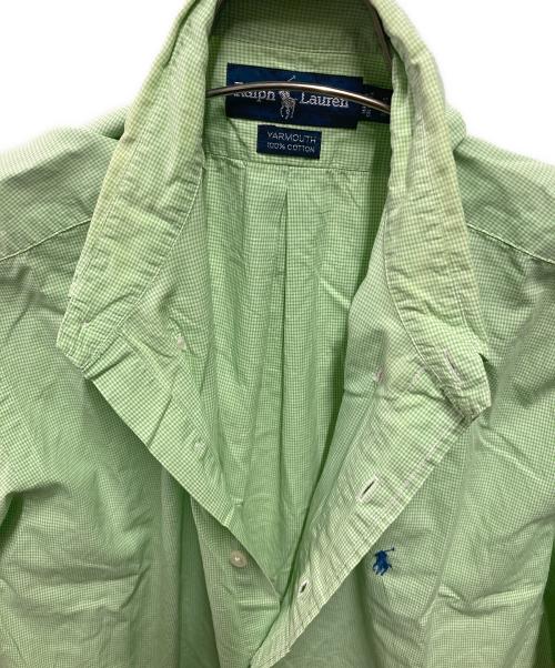 RALPH LAUREN（ラルフローレン）RALPH LAUREN (ラルフローレン) YARMOUTH シャツ グリーン サイズ:16の古着・服飾アイテム