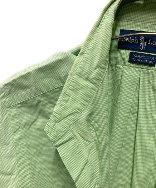 RALPH LAUREN（ラルフローレン）RALPH LAUREN (ラルフローレン) YARMOUTH シャツ グリーン サイズ:16の古着・服飾アイテム
