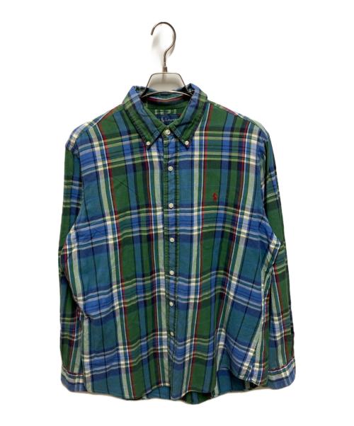 RALPH LAUREN（ラルフローレン）RALPH LAUREN (ラルフローレン) シャツ グリーン サイズ:Lの古着・服飾アイテム
