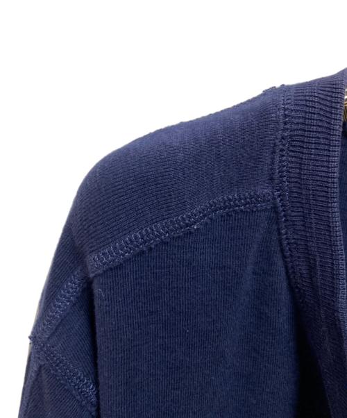 POLO RALPH LAUREN（ポロ・ラルフローレン）POLO RALPH LAUREN (ポロ・ラルフローレン) 90's ヘンリーネックカットソー ネイビー サイズ:XLの古着・服飾アイテム
