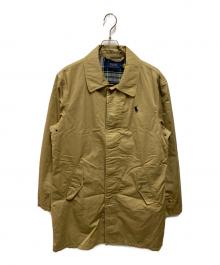 POLO RALPH LAUREN（ポロ・ラルフローレン）の古着「ステンカラーコート」｜ブラウン