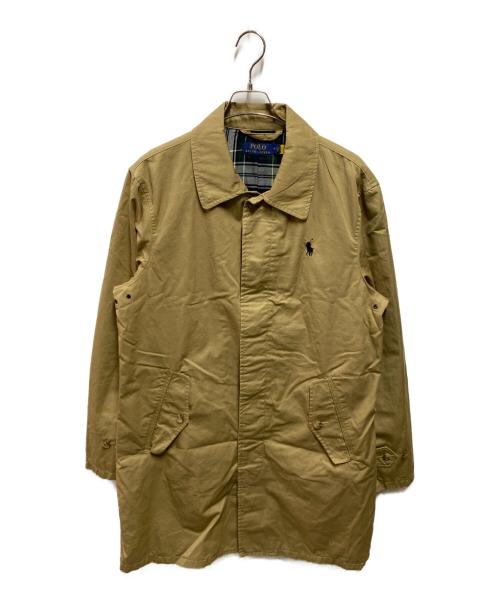 POLO RALPH LAUREN（ポロ・ラルフローレン）POLO RALPH LAUREN (ポロ・ラルフローレン) ステンカラーコート ブラウン サイズ:Ｍの古着・服飾アイテム
