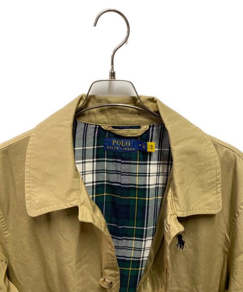POLO RALPH LAUREN（ポロ・ラルフローレン）POLO RALPH LAUREN (ポロ・ラルフローレン) ステンカラーコート ブラウン サイズ:Ｍの古着・服飾アイテム