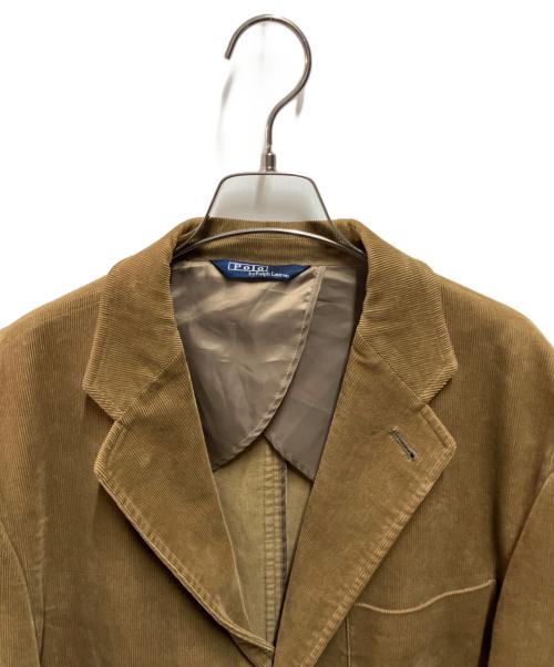 POLO RALPH LAUREN（ポロ・ラルフローレン）POLO RALPH LAUREN (ポロ・ラルフローレン) コーデュロイジャケット ブラウン サイズ:LLの古着・服飾アイテム