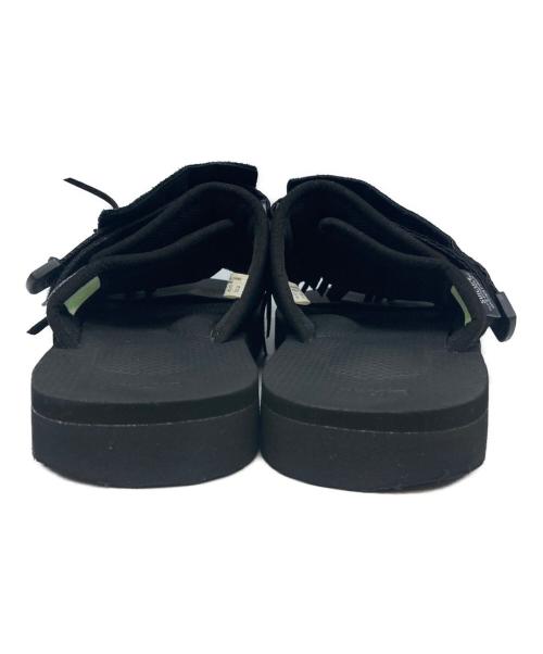 suicoke（スイコック）suicoke (スイコック) フリンジ ストラップ サンダル ブラック サイズ:27の古着・服飾アイテム