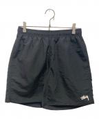 stussyステューシー）の古着「STOCK WATER SHORT」｜ブラック