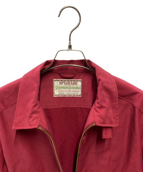 macgregor（マクレガー）macgregor (マクレガー) CIOTA (シオタ) Drizzler Jacket レッド サイズ:FREEの古着・服飾アイテム