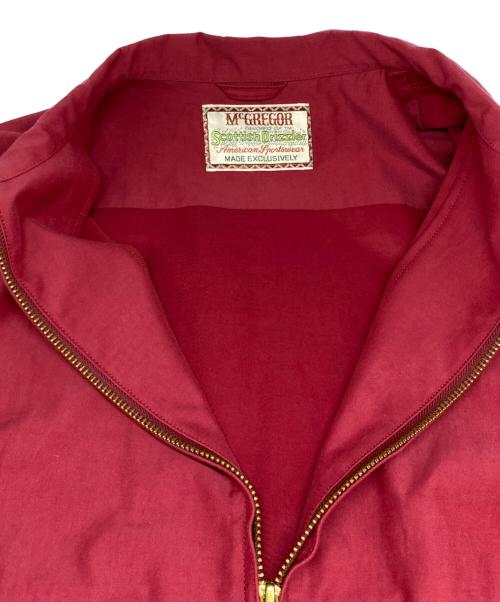 macgregor（マクレガー）macgregor (マクレガー) CIOTA (シオタ) Drizzler Jacket レッド サイズ:FREEの古着・服飾アイテム