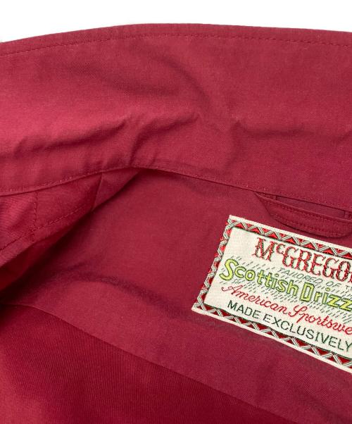 macgregor（マクレガー）macgregor (マクレガー) CIOTA (シオタ) Drizzler Jacket レッド サイズ:FREEの古着・服飾アイテム