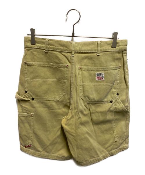 stussy（ステューシー）stussy (ステューシー) ペインターショーツ ベージュ サイズ:サイズ詳細参照の古着・服飾アイテム