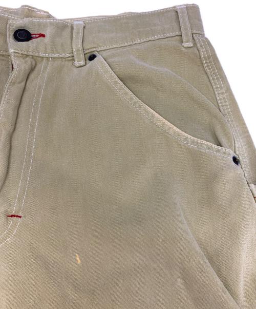 stussy（ステューシー）stussy (ステューシー) ペインターショーツ ベージュ サイズ:サイズ詳細参照の古着・服飾アイテム