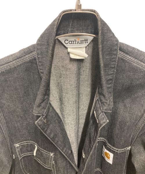 CarHartt（カーハート）CarHartt (カーハート) デニムカバーオール ブラック サイズ:Ｍの古着・服飾アイテム
