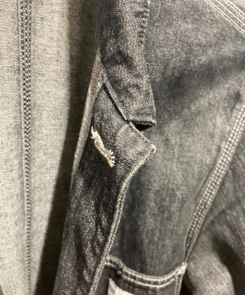 CarHartt（カーハート）CarHartt (カーハート) デニムカバーオール ブラック サイズ:Ｍの古着・服飾アイテム
