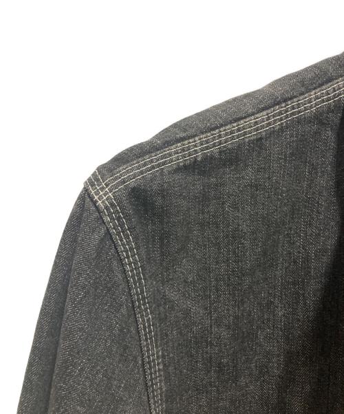 CarHartt（カーハート）CarHartt (カーハート) デニムカバーオール ブラック サイズ:Ｍの古着・服飾アイテム
