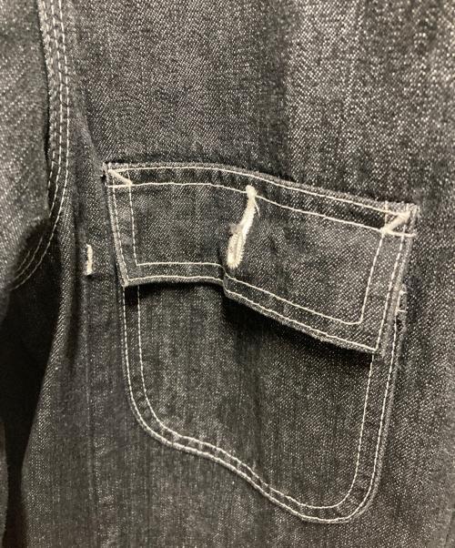 CarHartt（カーハート）CarHartt (カーハート) デニムカバーオール ブラック サイズ:Ｍの古着・服飾アイテム