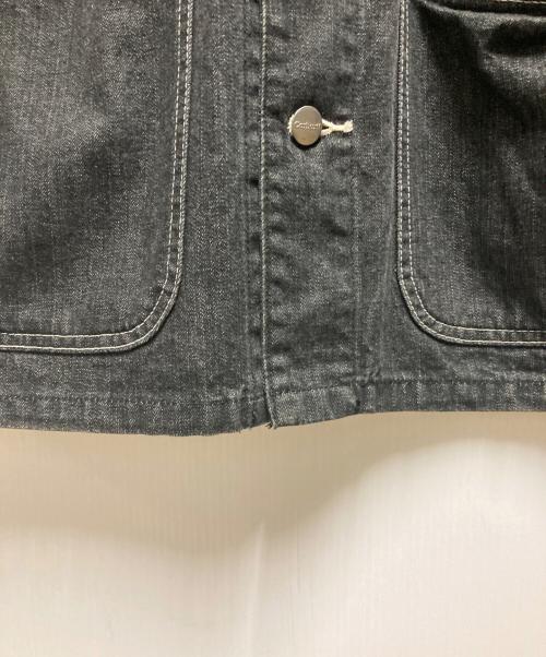 CarHartt（カーハート）CarHartt (カーハート) デニムカバーオール ブラック サイズ:Ｍの古着・服飾アイテム
