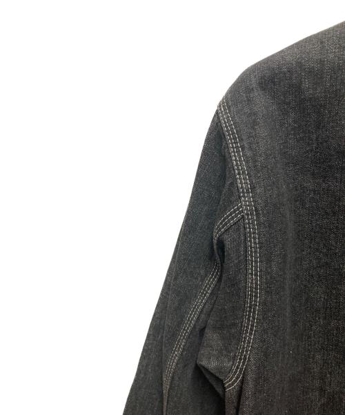 CarHartt（カーハート）CarHartt (カーハート) デニムカバーオール ブラック サイズ:Ｍの古着・服飾アイテム