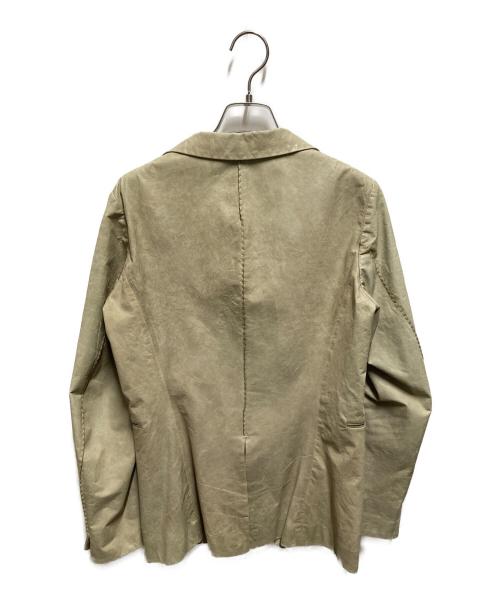 JIL SANDER（ジルサンダー）JIL SANDER (ジルサンダー) 00's レザージャケット グリーン サイズ:38の古着・服飾アイテム