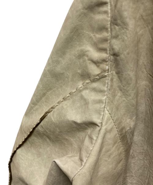 JIL SANDER（ジルサンダー）JIL SANDER (ジルサンダー) 00's レザージャケット グリーン サイズ:38の古着・服飾アイテム
