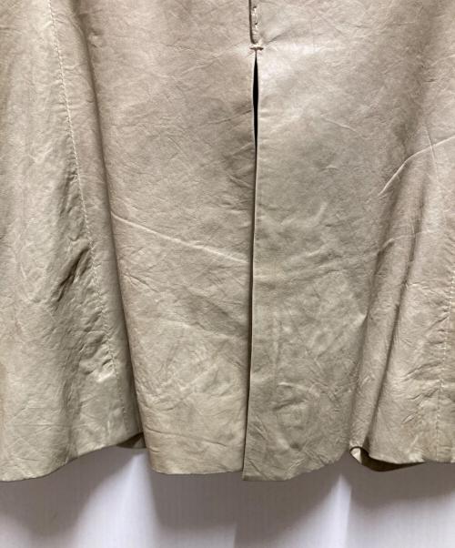 JIL SANDER（ジルサンダー）JIL SANDER (ジルサンダー) 00's レザージャケット グリーン サイズ:38の古着・服飾アイテム