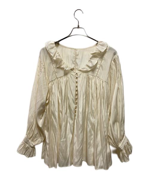 Ameri（アメリ）Ameri (アメリ) NEGLIGEE LOOSE BLOUSE ベージュ サイズ:FREEの古着・服飾アイテム