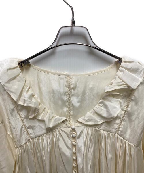 Ameri（アメリ）Ameri (アメリ) NEGLIGEE LOOSE BLOUSE ベージュ サイズ:FREEの古着・服飾アイテム
