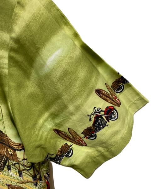 KYS（ケーワイエス）KYS (ケーワイエス) アロハシャツ グリーン サイズ:Ｓの古着・服飾アイテム