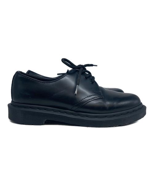 Dr.Martens（ドクターマーチン）Dr.Martens (ドクターマーチン) 3ホールレザーシューズ ブラック サイズ:UK5の古着・服飾アイテム