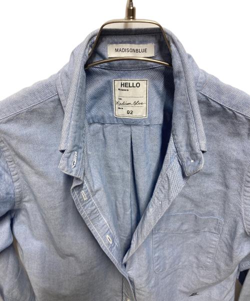 MADISON BLUE（マディソンブルー）MADISON BLUE (マディソンブルー) J.BRADLEY LONGSLEEVE SHIRT ブルー サイズ:2の古着・服飾アイテム