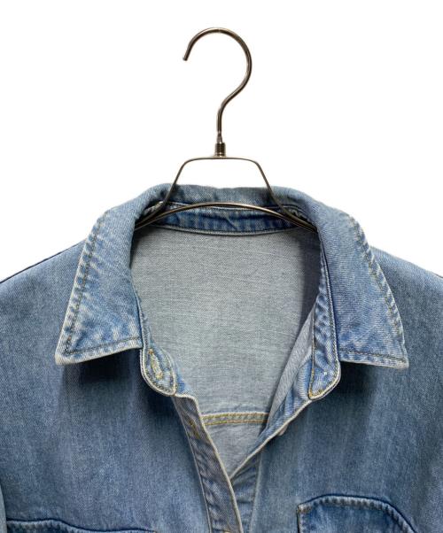 BABYLONE（バビロン）BABYLONE (バビロン) デニムビッグシャツ インディゴ サイズ:FREEの古着・服飾アイテム