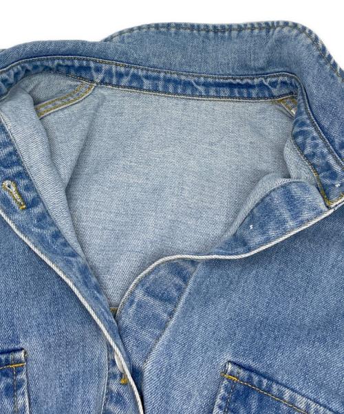 BABYLONE（バビロン）BABYLONE (バビロン) デニムビッグシャツ インディゴ サイズ:FREEの古着・服飾アイテム