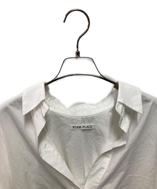 R'IAM-Plage（リアムプラージュ）R'IAM-Plage (リアムプラージュ) 24SS R’IAM フォルムスキッパーシャツ ホワイト サイズ:FREEの古着・服飾アイテム