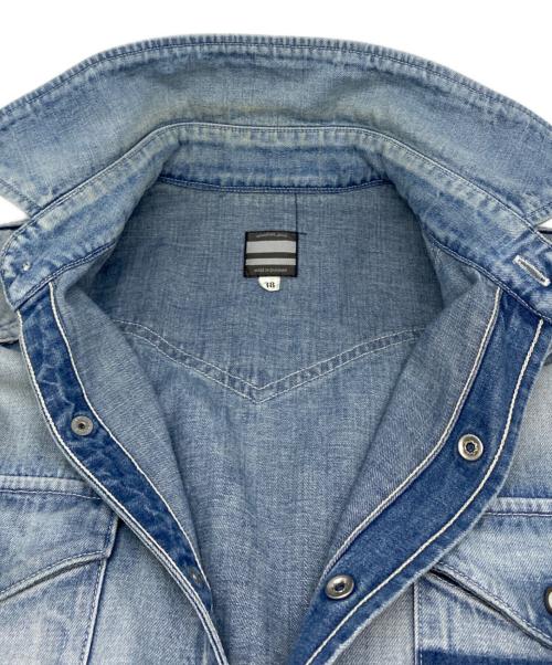 MOMOTARO JEANS（桃太郎ジーンズ）MOMOTARO JEANS (桃太郎ジーンズ) デニムシャツ インディゴ サイズ:Ｍの古着・服飾アイテム