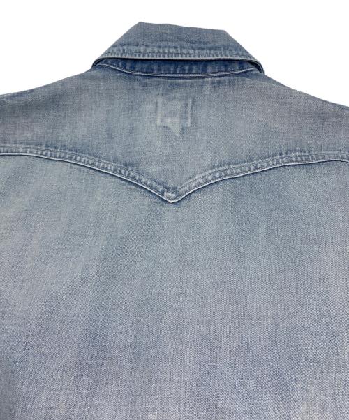 MOMOTARO JEANS（桃太郎ジーンズ）MOMOTARO JEANS (桃太郎ジーンズ) デニムシャツ インディゴ サイズ:Ｍの古着・服飾アイテム