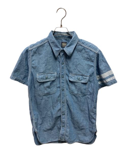MOMOTARO JEANS（桃太郎ジーンズ）MOMOTARO JEANS (桃太郎ジーンズ) デニムシャツ インディゴ サイズ:サイズ詳細参照の古着・服飾アイテム