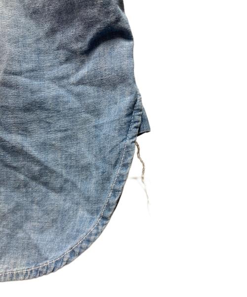 MOMOTARO JEANS（桃太郎ジーンズ）MOMOTARO JEANS (桃太郎ジーンズ) デニムシャツ インディゴ サイズ:38の古着・服飾アイテム