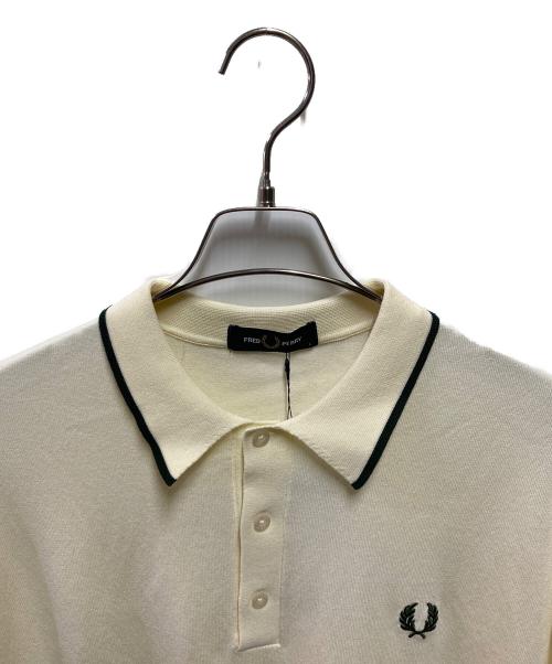 FRED PERRY（フレッドペリー）FRED PERRY (フレッドペリー) ポロシャツ アイボリー サイズ:Lの古着・服飾アイテム