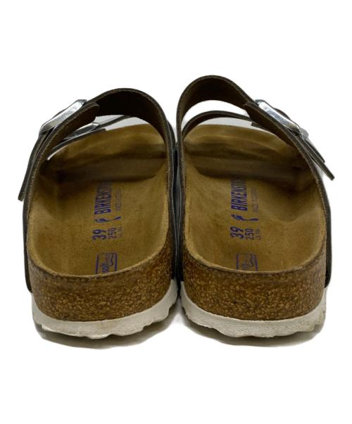 BIRKENSTOCK（ビルケンシュトック）BIRKENSTOCK (ビルケンシュトック) アリゾナ シルバー サイズ:25cmの古着・服飾アイテム