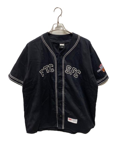 FTC（エフティーシー）FTC (エフティーシー) ベースボールシャツ ブラック サイズ:LLの古着・服飾アイテム
