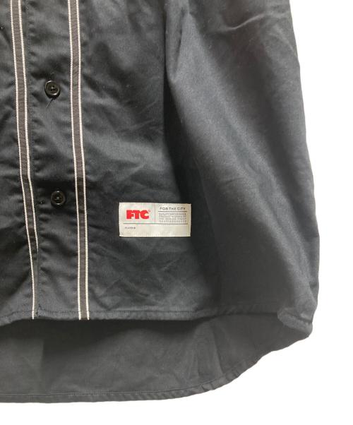 FTC（エフティーシー）FTC (エフティーシー) ベースボールシャツ ブラック サイズ:LLの古着・服飾アイテム