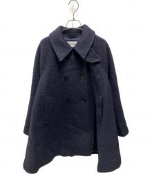 EMMEL REFINES（エメル リファインズ）の古着「EM Aライン ミディアム コート」｜ネイビー
