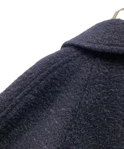 EMMEL REFINES（エメル リファインズ）EMMEL REFINES (エメル リファインズ) EM Aライン ミディアム コート ネイビー サイズ:Sの古着・服飾アイテム