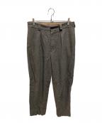 AVIREXアヴィレックス）の古着「WOOL CEREMONY TROUSERS」｜ブラウン