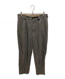 AVIREX（アヴィレックス）の古着「WOOL CEREMONY TROUSERS」｜ブラウン