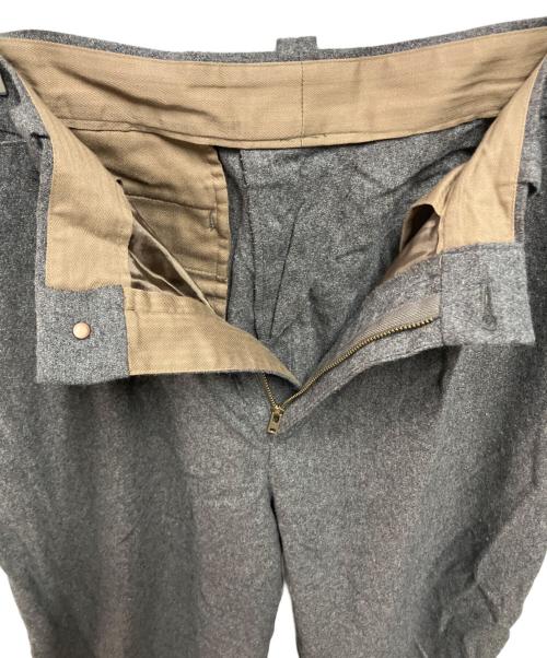 AVIREX（アヴィレックス）AVIREX (アヴィレックス) WOOL CEREMONY TROUSERS ブラウン サイズ:Lの古着・服飾アイテム