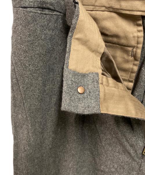 AVIREX（アヴィレックス）AVIREX (アヴィレックス) WOOL CEREMONY TROUSERS ブラウン サイズ:Lの古着・服飾アイテム